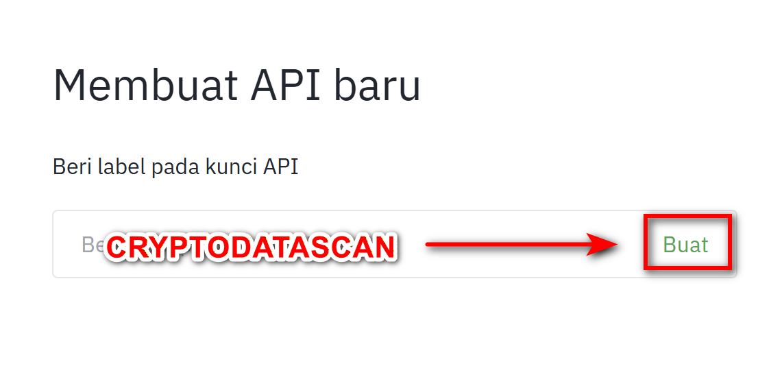 Create New API
