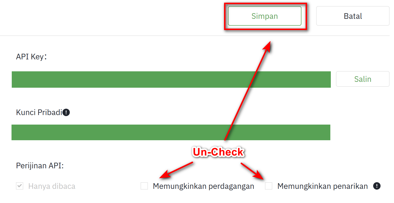 Set Permissions (Read Only)